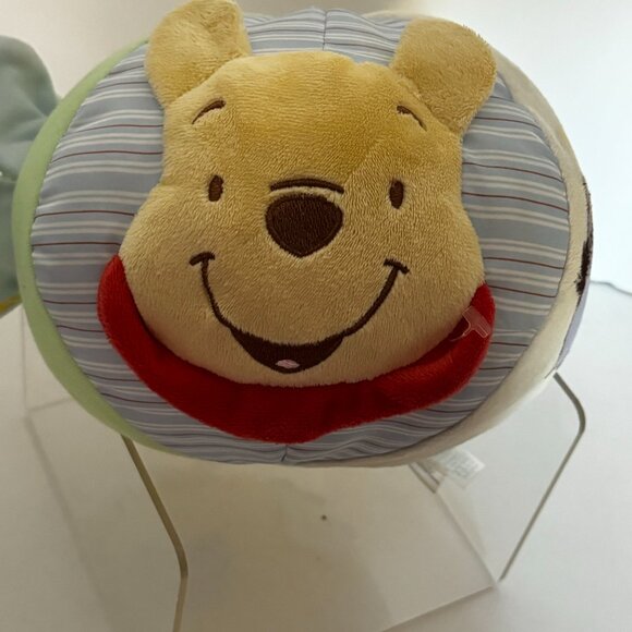 Whimsical Classic Winnie the Pooh Baby Plush Ball Toy Chime Stuffed Toy - Picture 13 of 15